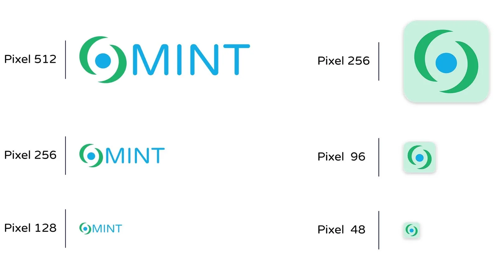 Mint Marketing graphic design project