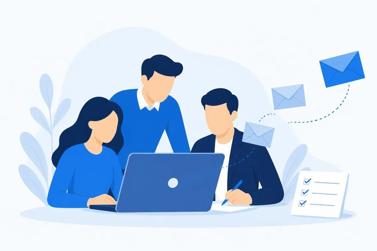 Il lavoro del team