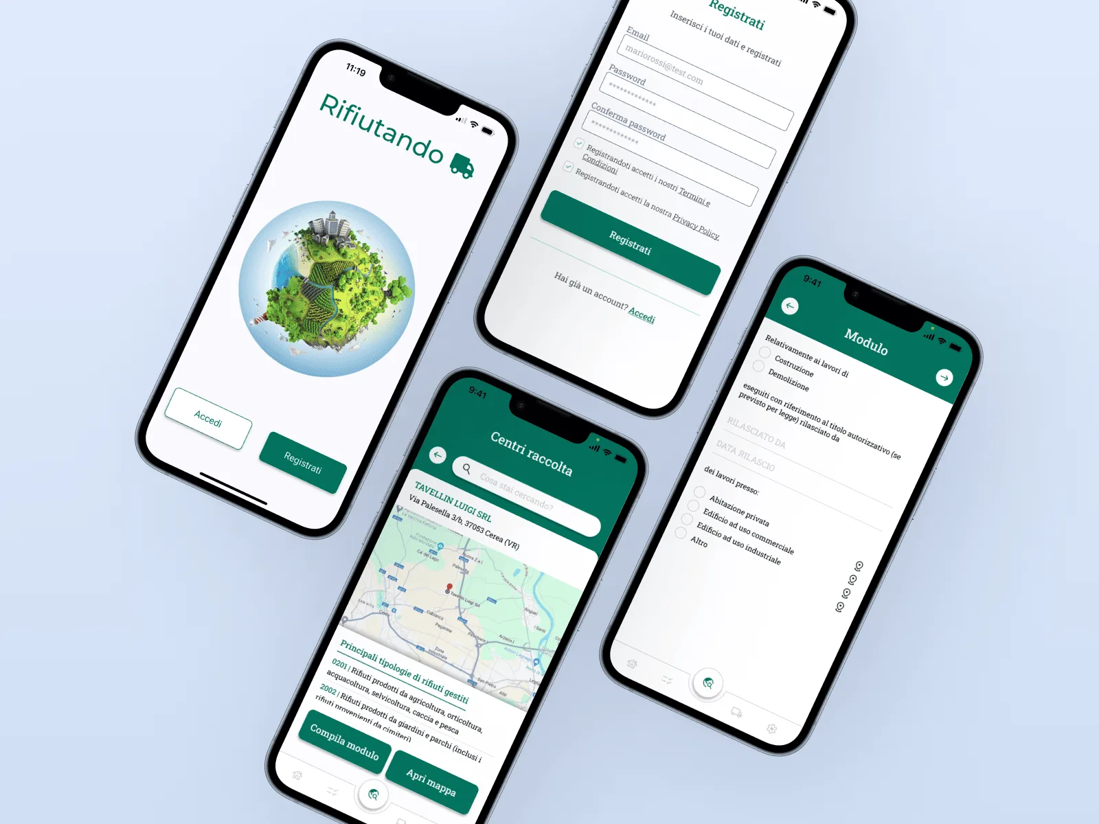 Funzionalità dell'app